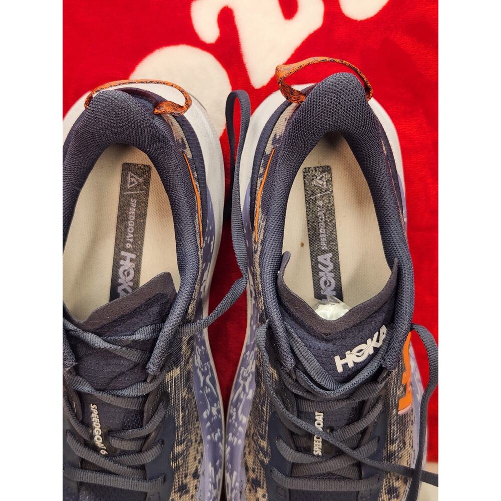 Hoka Speedgoat 6 Womens 10 Trail Running Shoes Vibram Hiking Athletic Outdoor - Picture 4 of 11